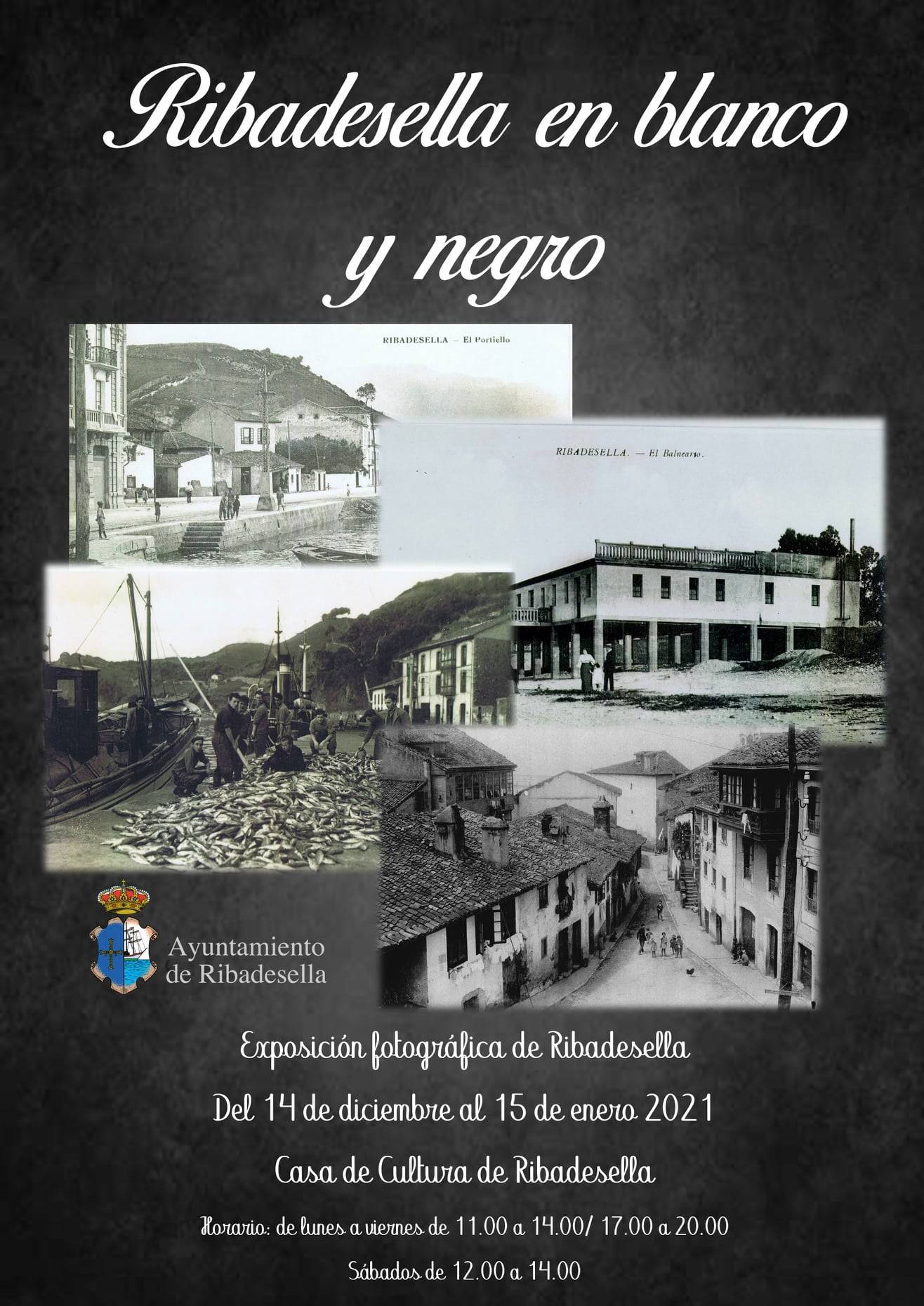 Exposición fotográfica en blanco y negro (2020-2021) - Ribadesella (Asturias)