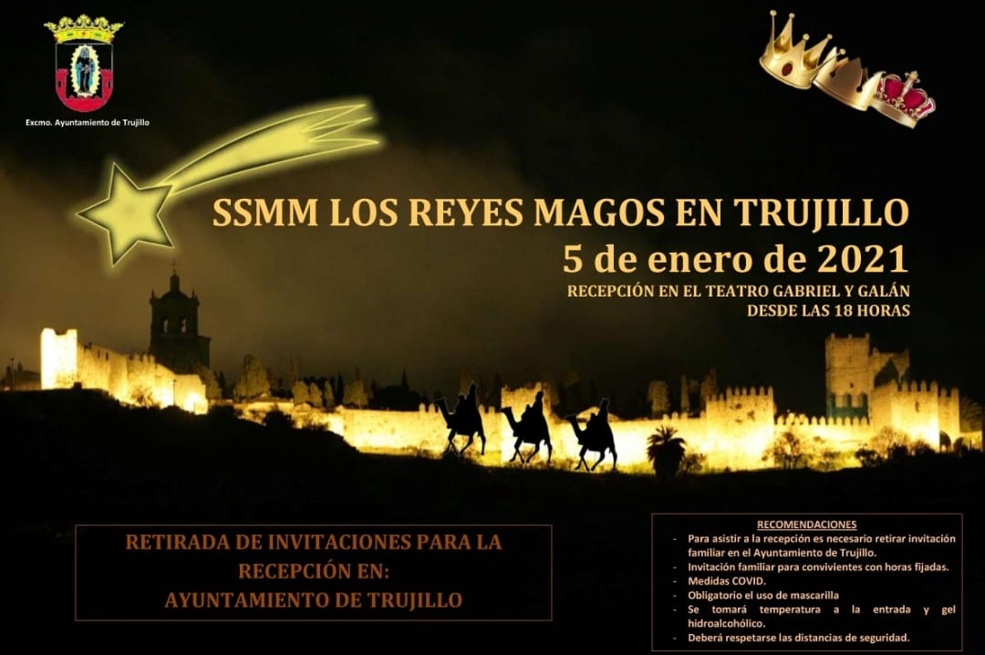 Recepción de los Reyes Magos (2021) - Trujillo (Cáceres)