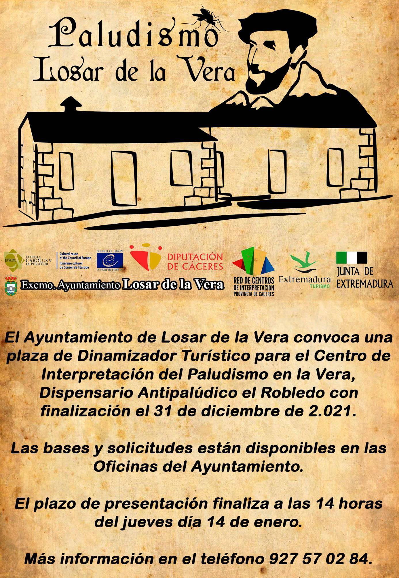 Dinamizador turístico (2021) - Losar de la Vera (Cáceres)