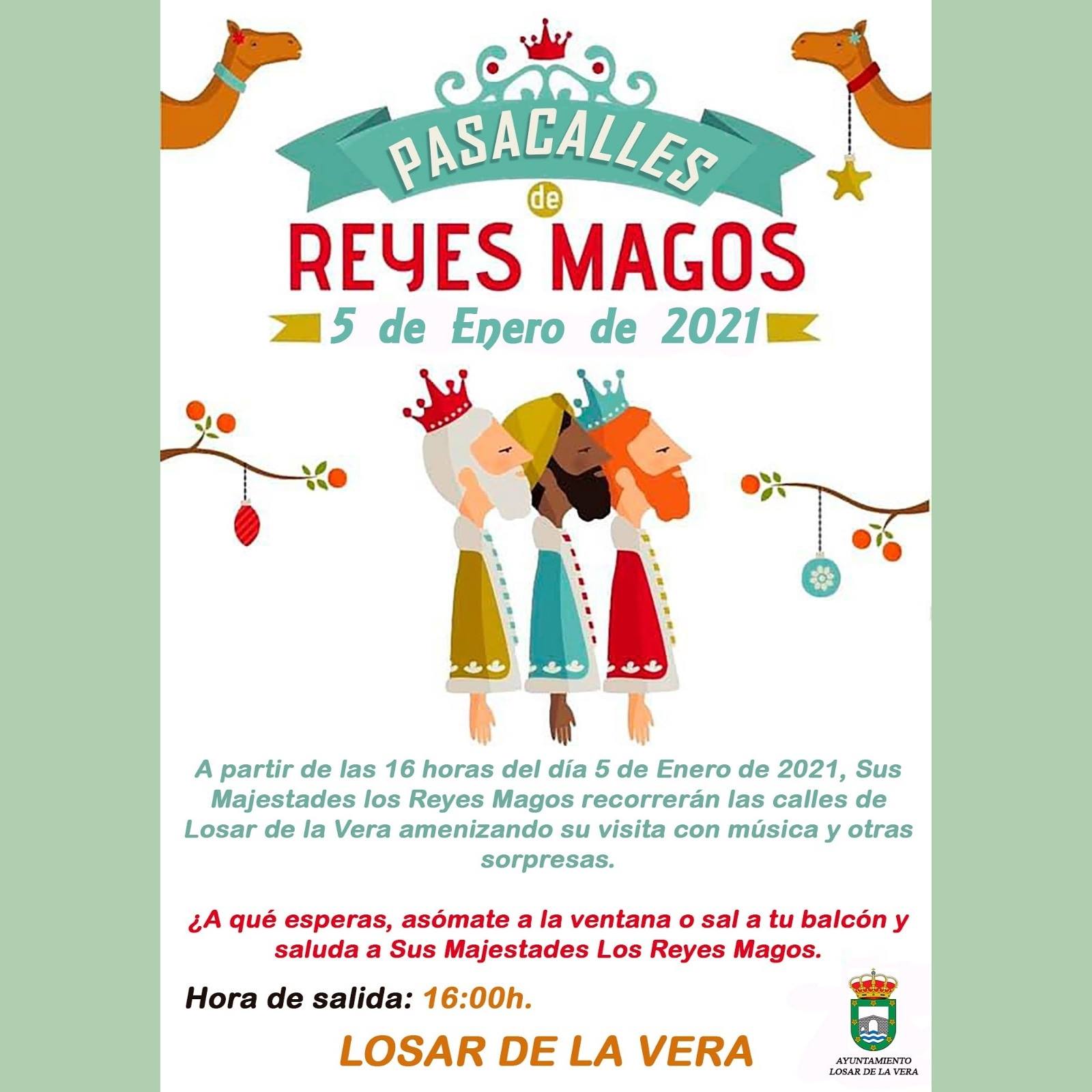 Pasacalles de Reyes Magos (2021) - Losar de la Vera (Cáceres)