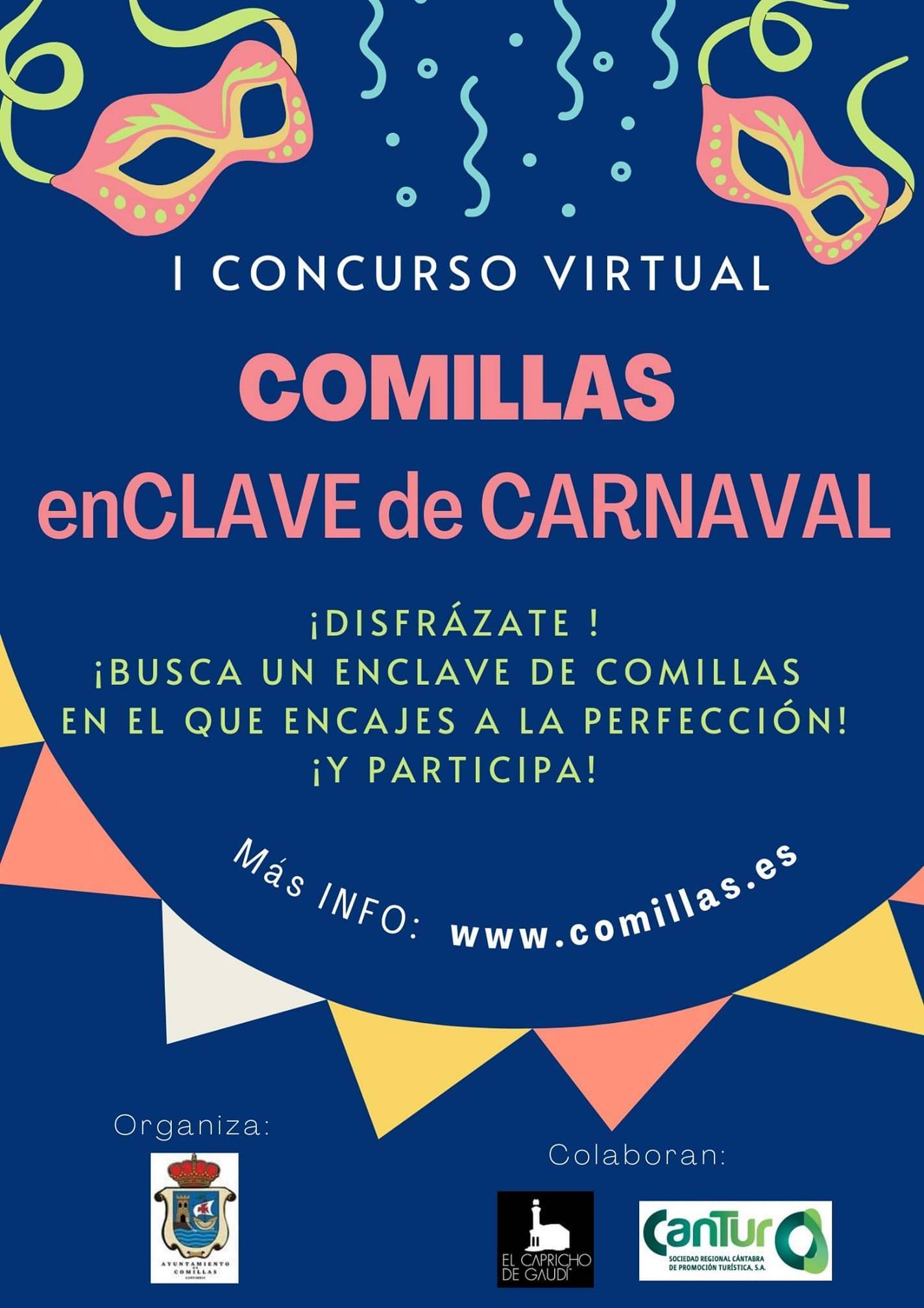 I concurso virtual de carnaval - Comillas (Cantabria)