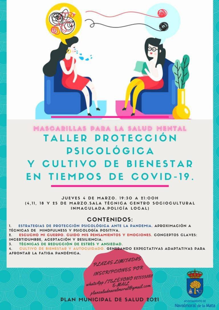 Taller de protección psicológica (marzo 2021) - Navalmoral de la Mata (Cáceres)