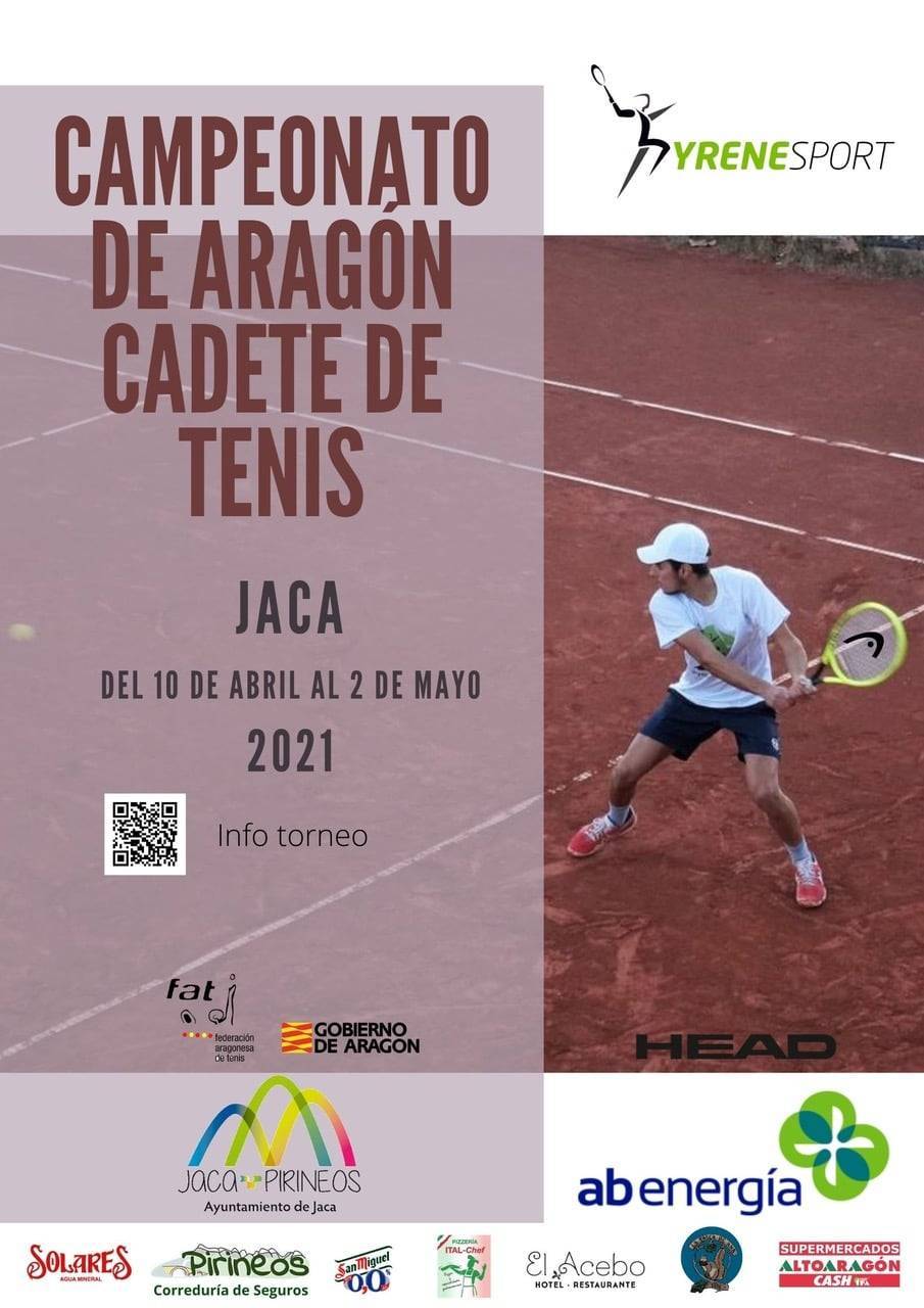 Campeonato de Aragón cadete de tenis (2021) - Jaca (Huesca)