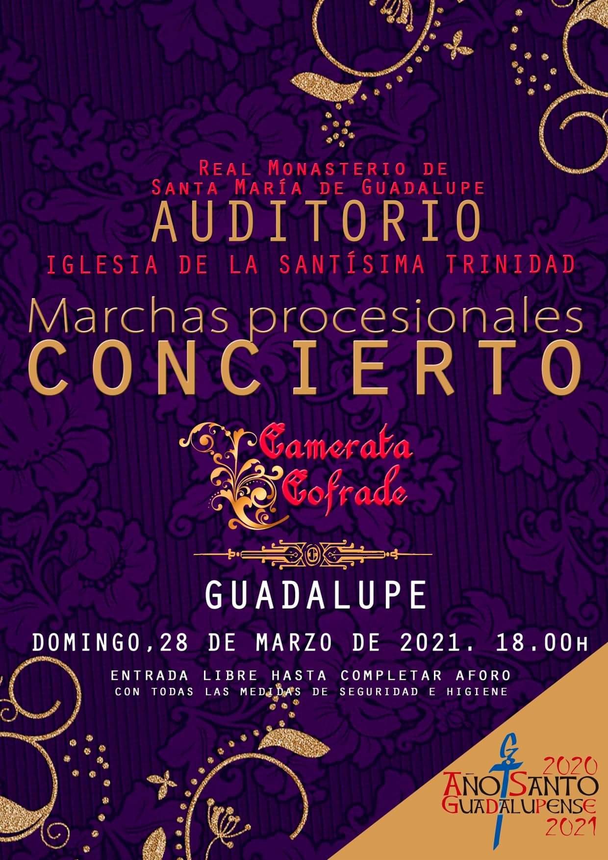 Concierto de marchas procesionales (2021) - Guadalupe (Cáceres)