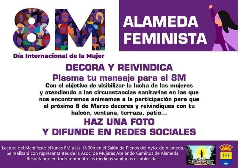 Día Internacional de la Mujer (2021) - Alameda (Málaga)