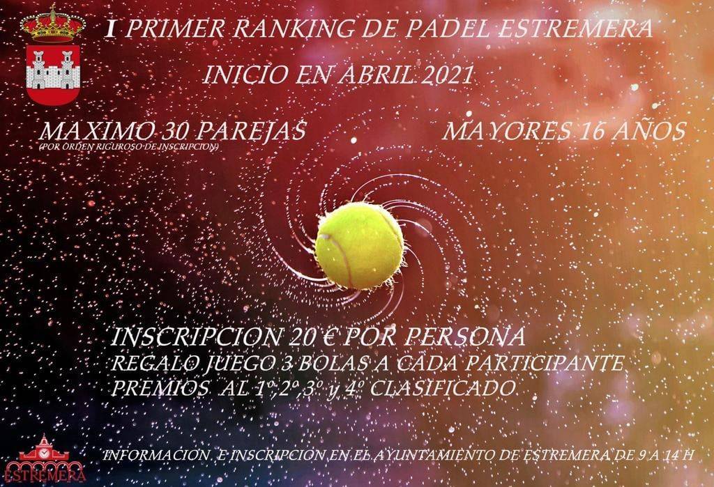 I ranking de pádel - Estremera (Madrid)