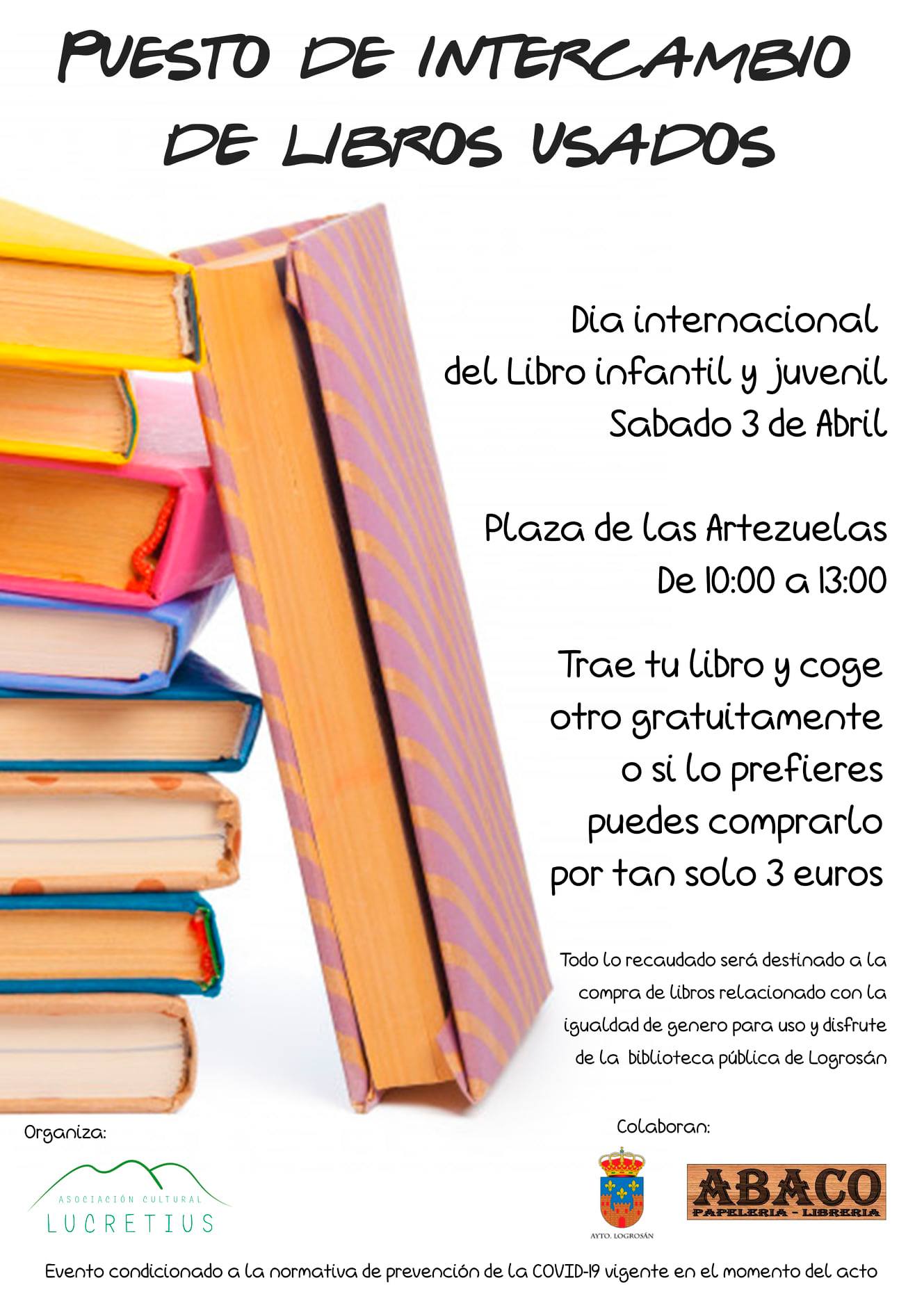 Puesto de intercambio de libros usados (2021) - Logrosán (Cáceres)