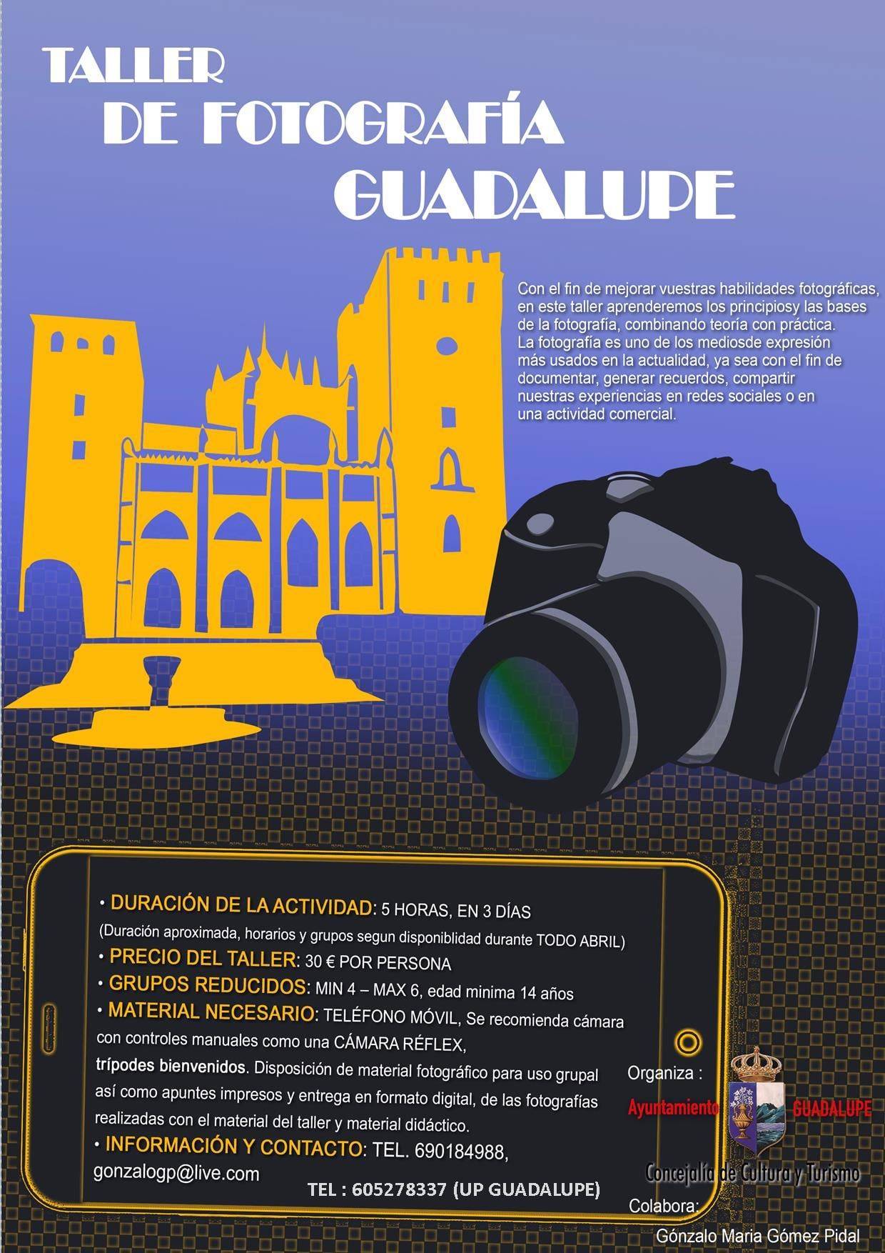 Taller de fotografía (2021) - Guadalupe (Cáceres)