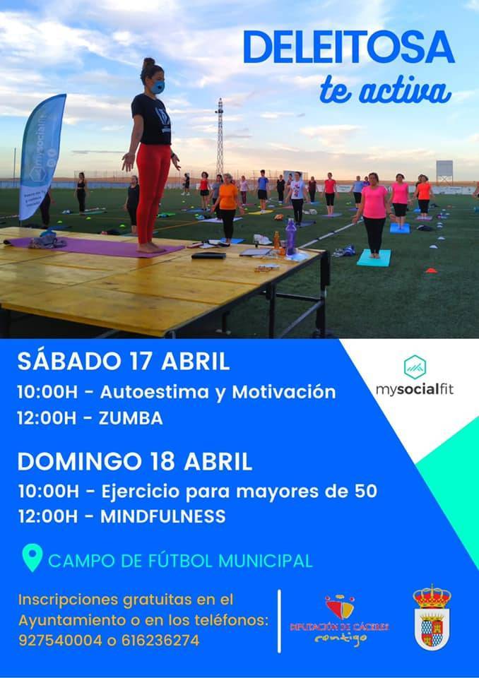 Actividades deportivas (abril 2021) - Deleitosa (Cáceres)