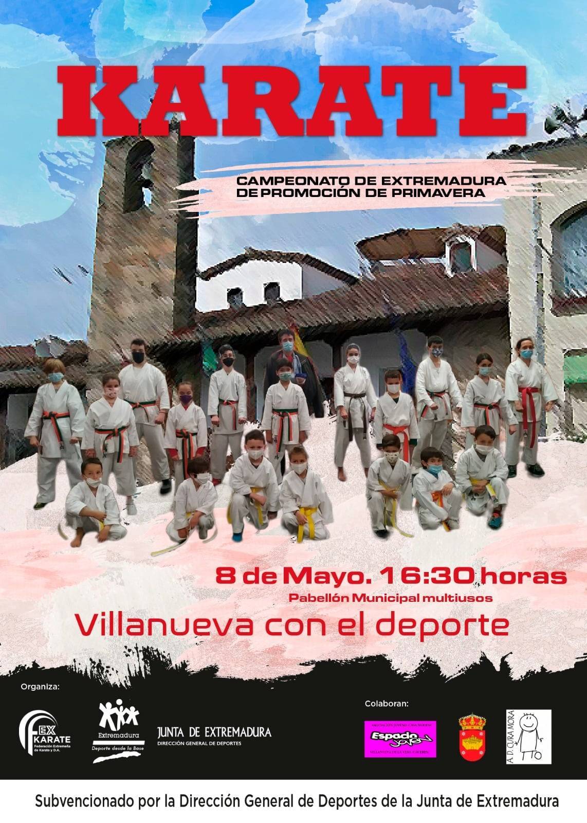 Campeonato de Extremadura de promoción de primavera de kárate (2021) - Villanueva de la Vera (Cáceres)