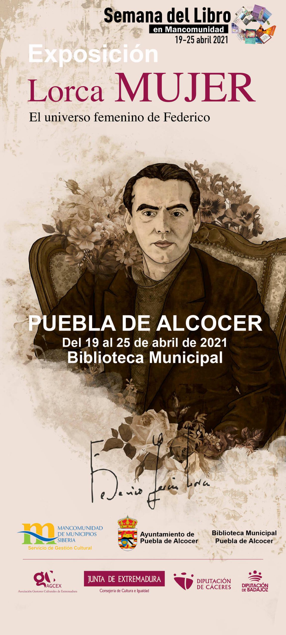 Evento Exposición Lorca MUJER (2021) - Puebla de Alcocer (Badajoz)