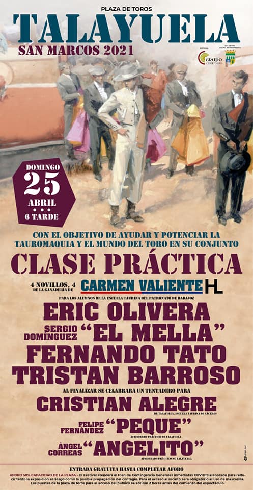 Festejos taurinos (abril 2021) - Talayuela (Cáceres) 2