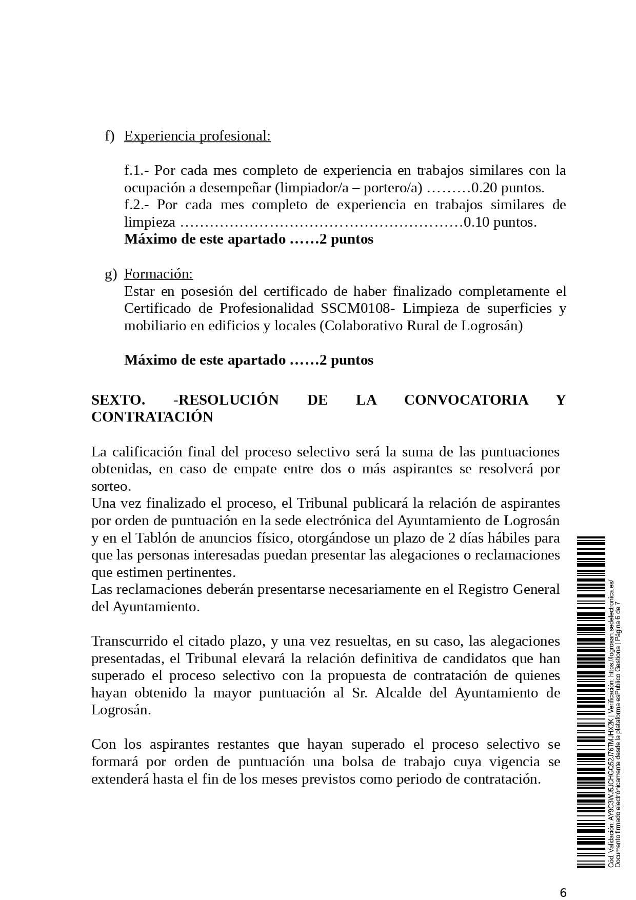 4 porteros-as limpiadores-as para la piscina municipal (2021) - Logrosán (Cáceres) 8