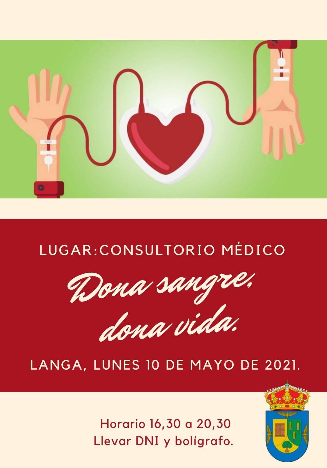 Donación de sangre (mayo 2021) - Langa (Ávila)
