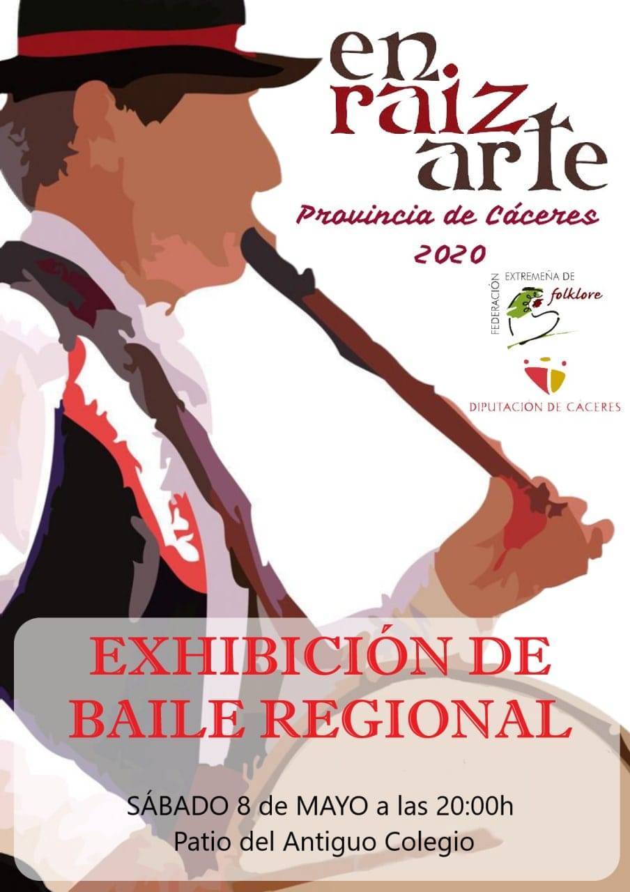 Exhibición de baile regional (2021) - Cañamero (Cáceres)