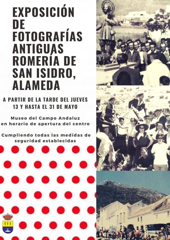 Exposición de fotografías antiguas de la romería de San Isidro (2021) - Alameda (Málaga)