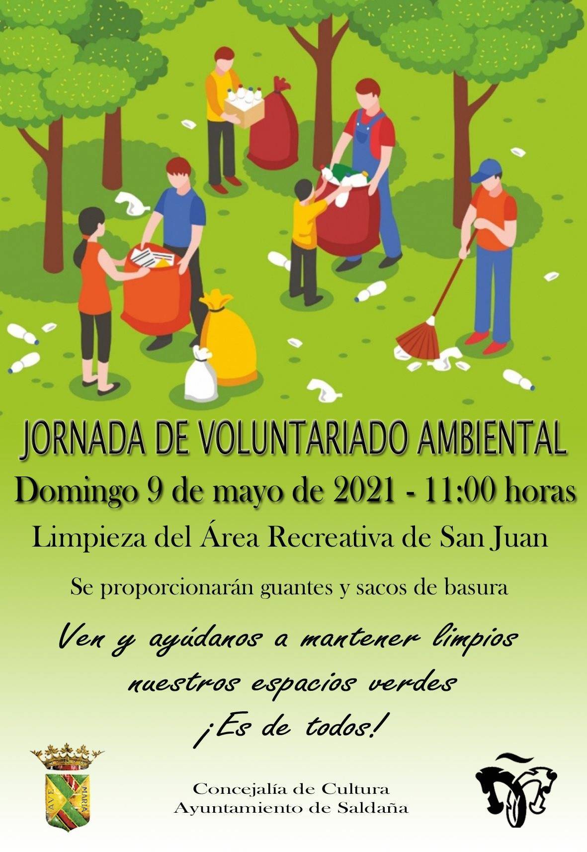 Jornada de voluntariado ambiental (mayo 2021) - Saldaña (Palencia)