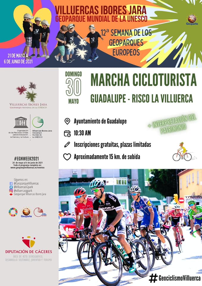 Marcha cicloturista (mayo 2021) - Guadalupe (Cáceres)