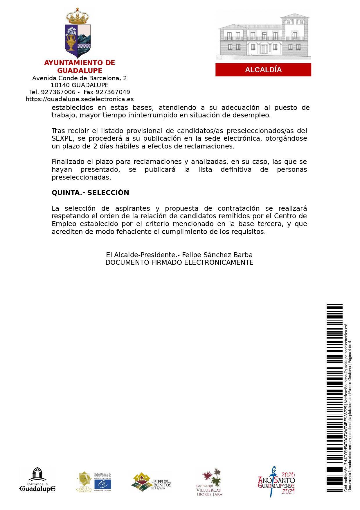 Auxiliar de ayuda a domicilio (2021) - Guadalupe (Cáceres) 4