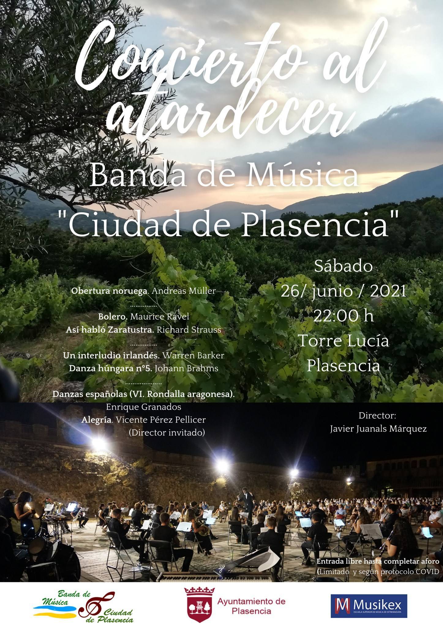 Concierto al atardecer (junio 2021) - Plasencia (Cáceres)