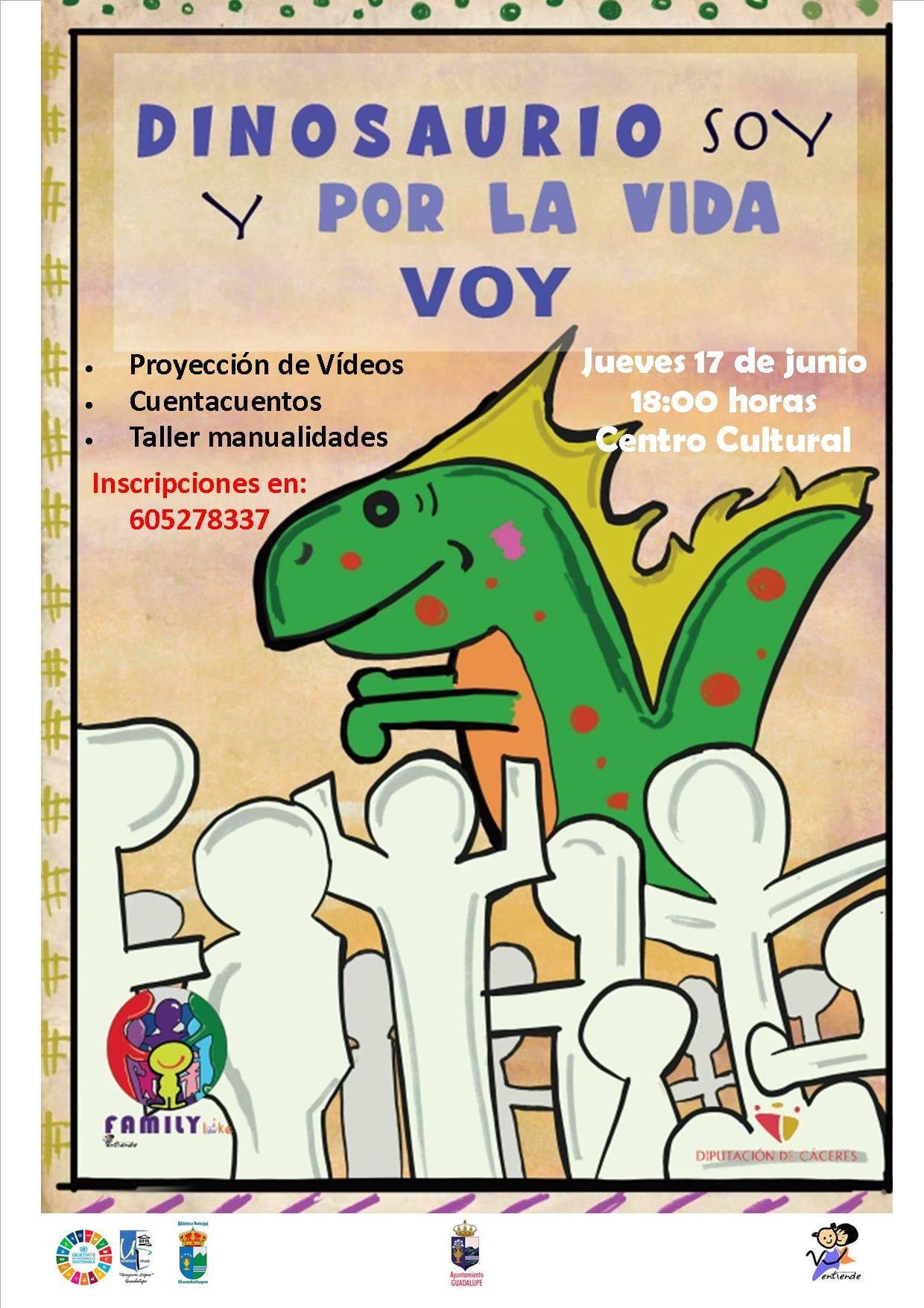 Dinosaurio soy y por la vida voy (2021) - Guadalupe (Cáceres)