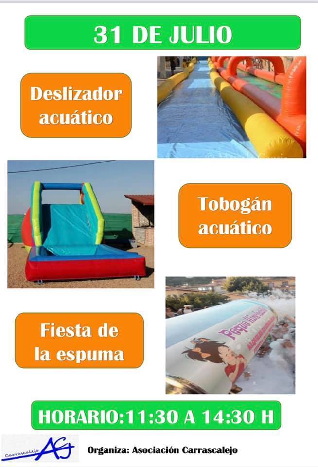 Actividades acuáticas (julio 2021) - Carrascalejo (Cáceres)