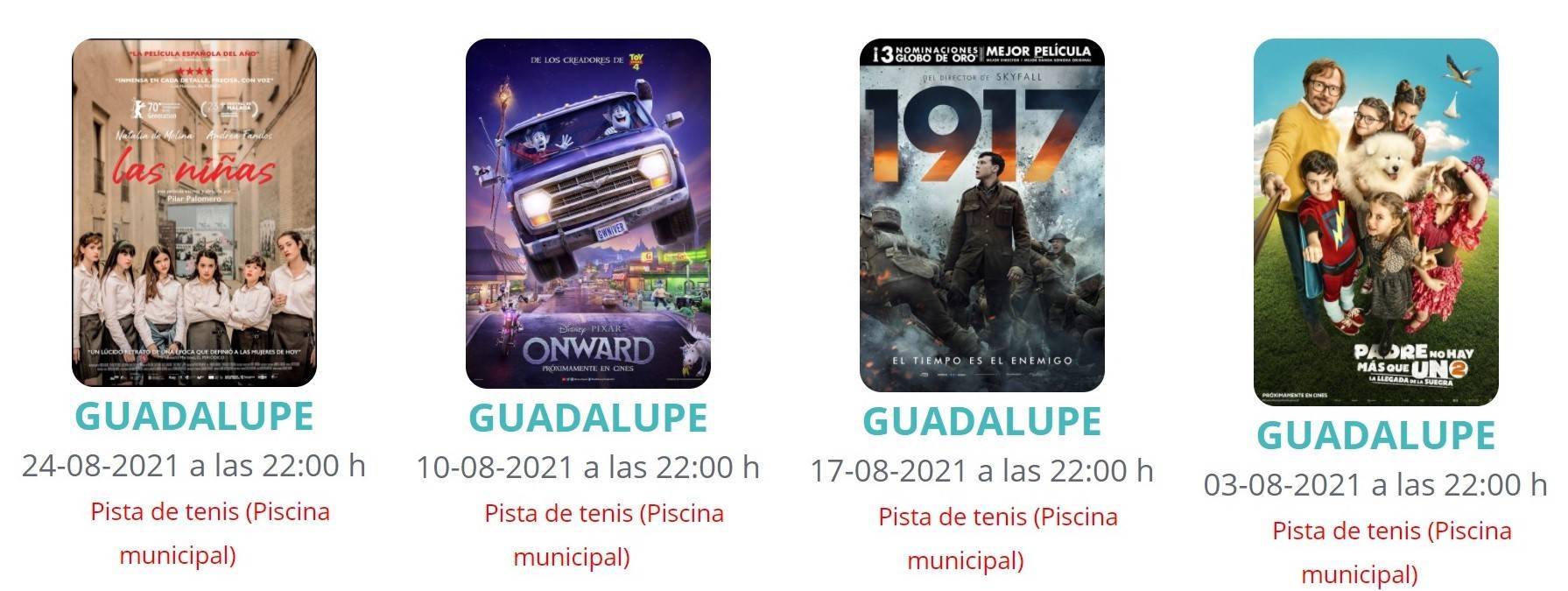 Cine de verano (2021) - Guadalupe (Cáceres)