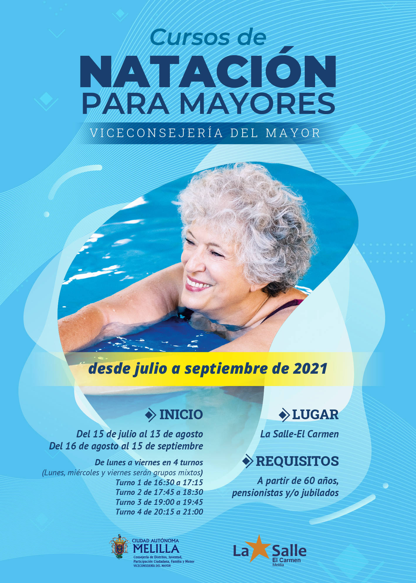 Curso de natación para mayores (2021) - Melilla