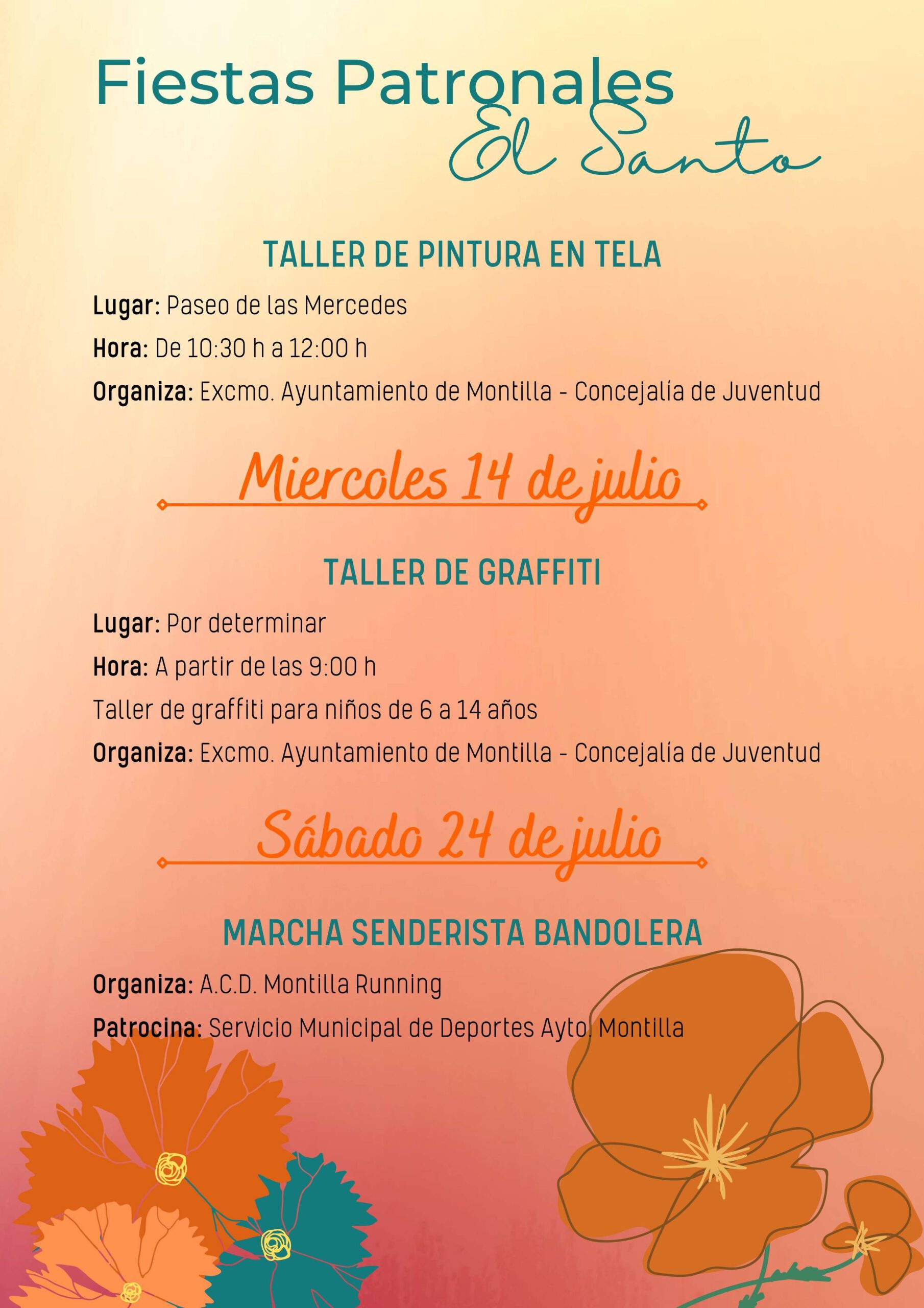 Fiestas patronales de El Santo (2021) - Montilla (Córdoba) 8