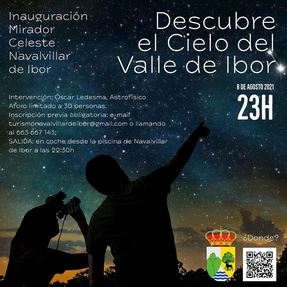 Inauguración del mirador celeste (2021) - Navalvillar de Ibor (Cáceres)