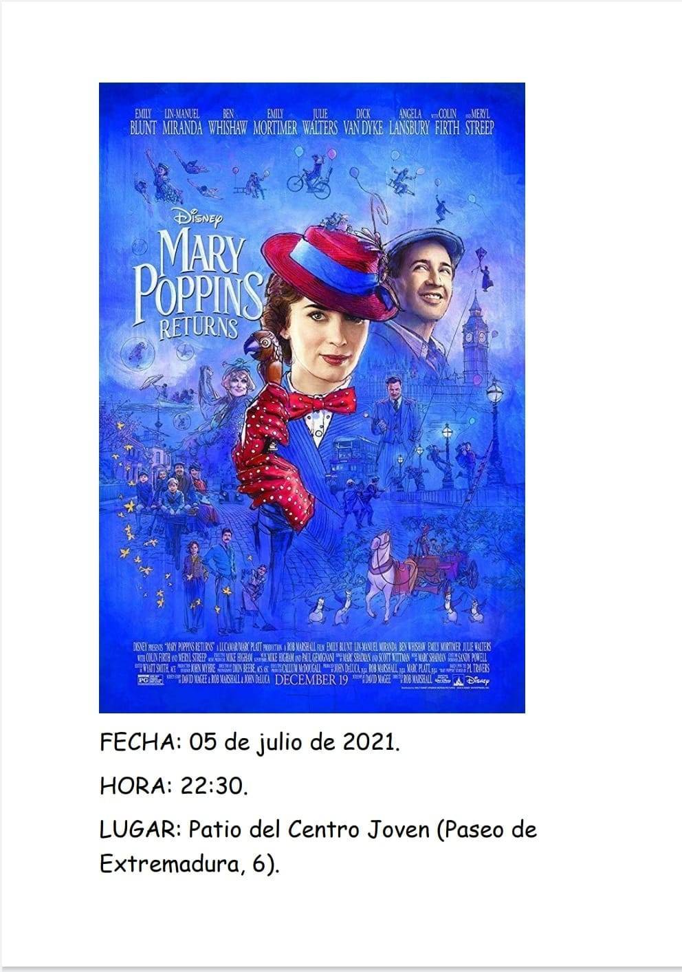 Mary Poppins Returns (2021) - Cañamero (Cáceres)