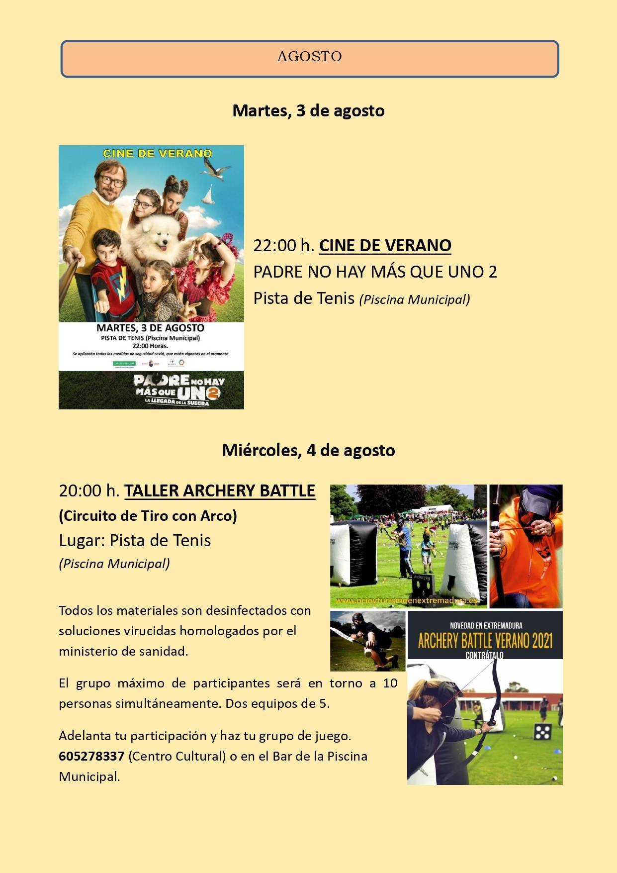 Programa de verano (2021) - Guadalupe (Cáceres) 4