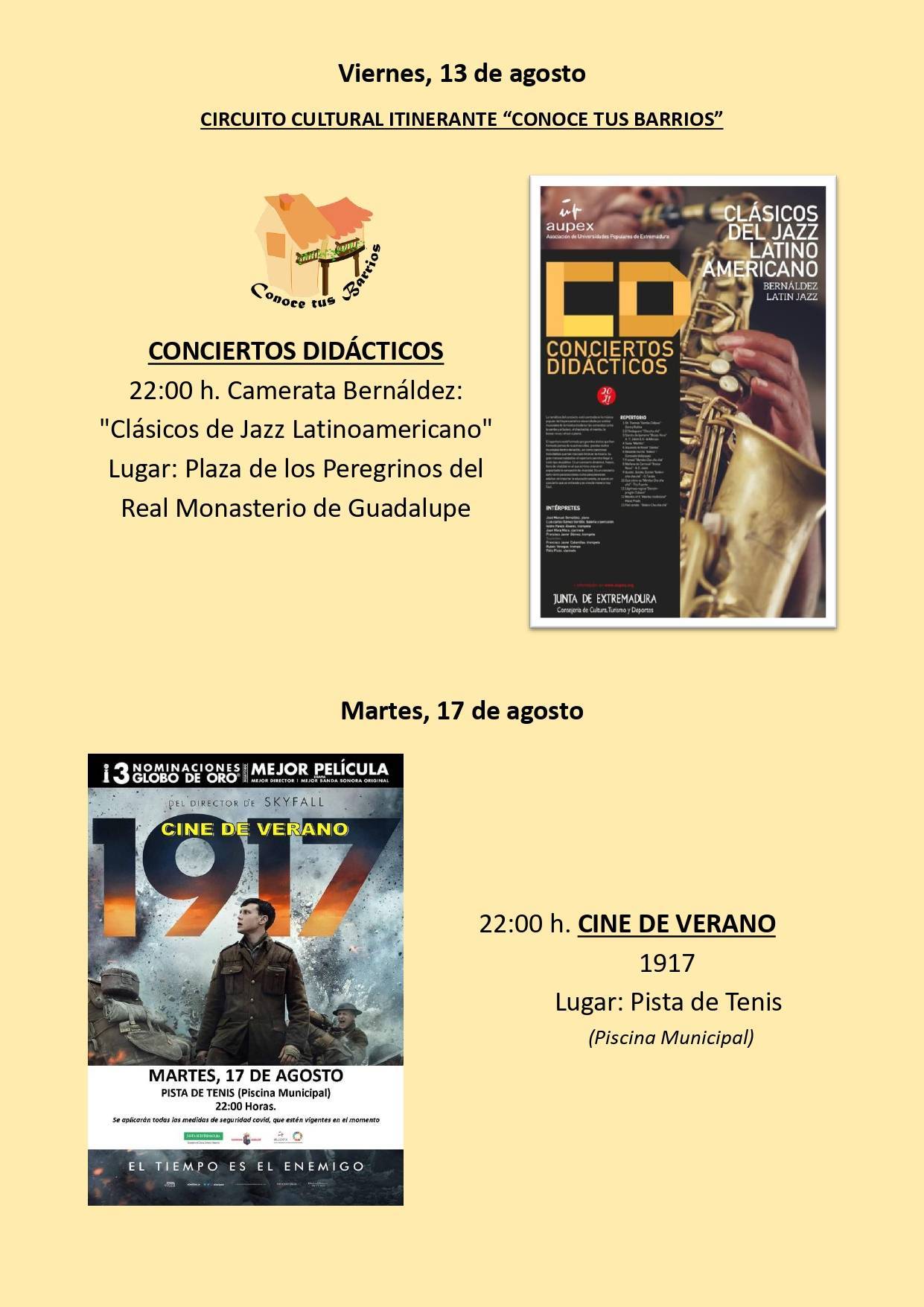 Programa de verano (2021) - Guadalupe (Cáceres) 9