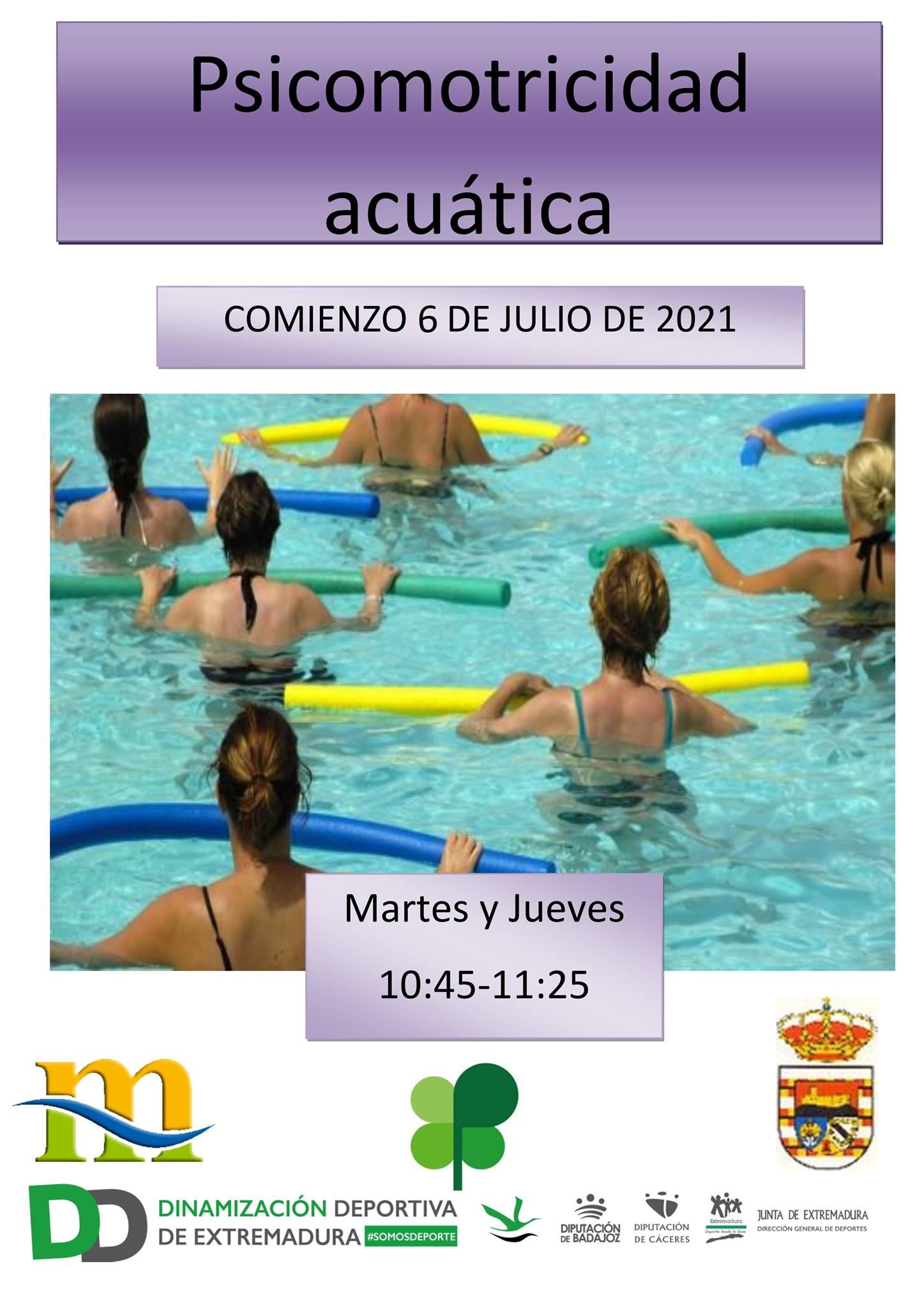 Psicomotricidad acuática (2021) - Puebla de Alcocer (Badajoz)