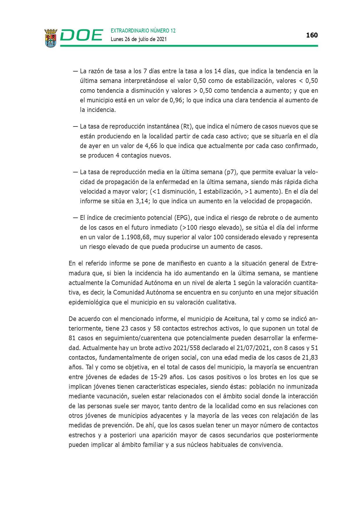 Restricción de la entrada y salida por COVID-19 (julio 2021) - Guadalupe (Cáceres) 6