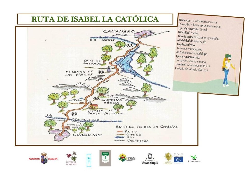 Ruta de Isabel la Católica - Cañamero (Cáceres) y Guadalupe (Cáceres) 1