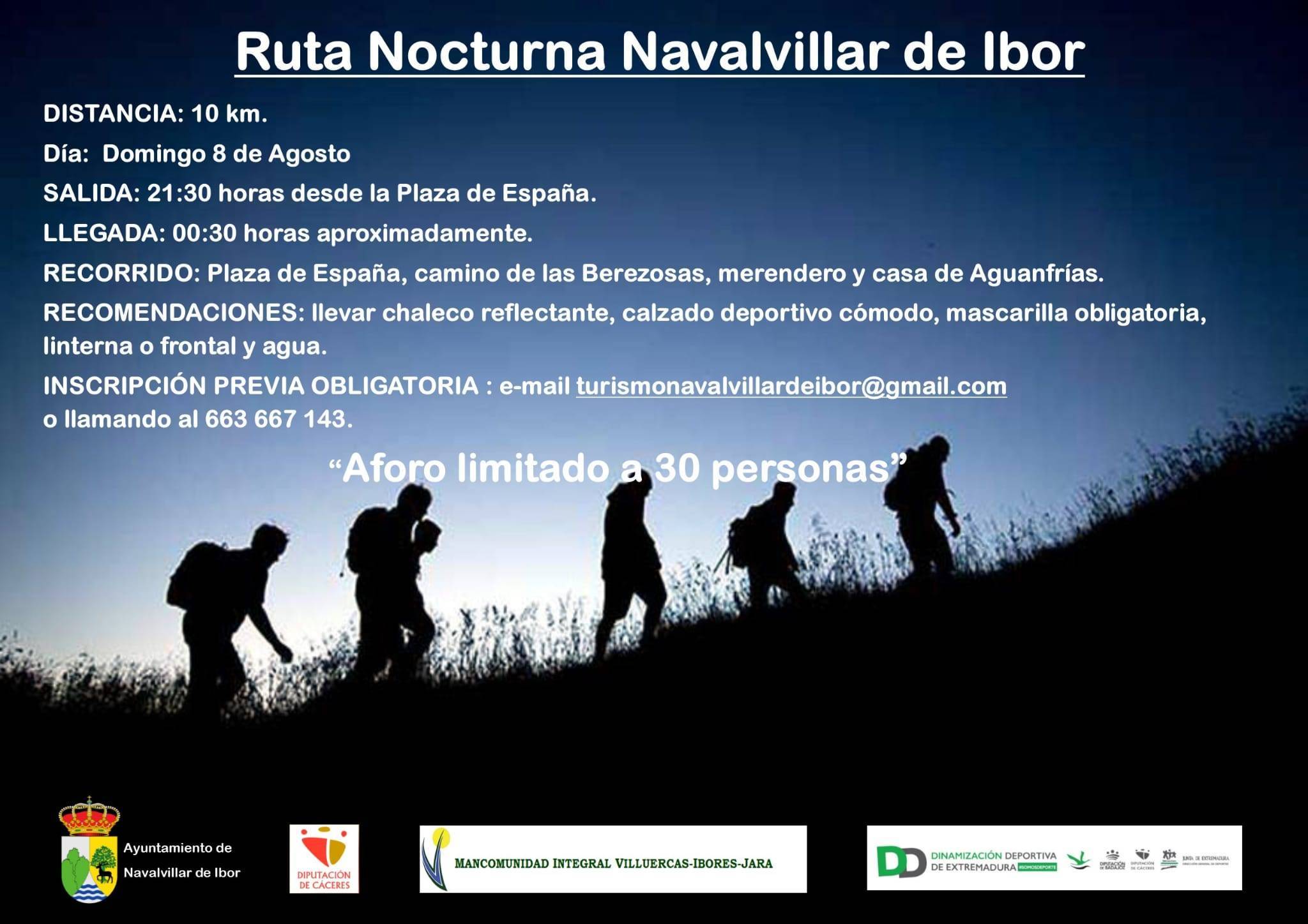 Ruta nocturna (2021) - Navalvillar de Ibor (Cáceres)