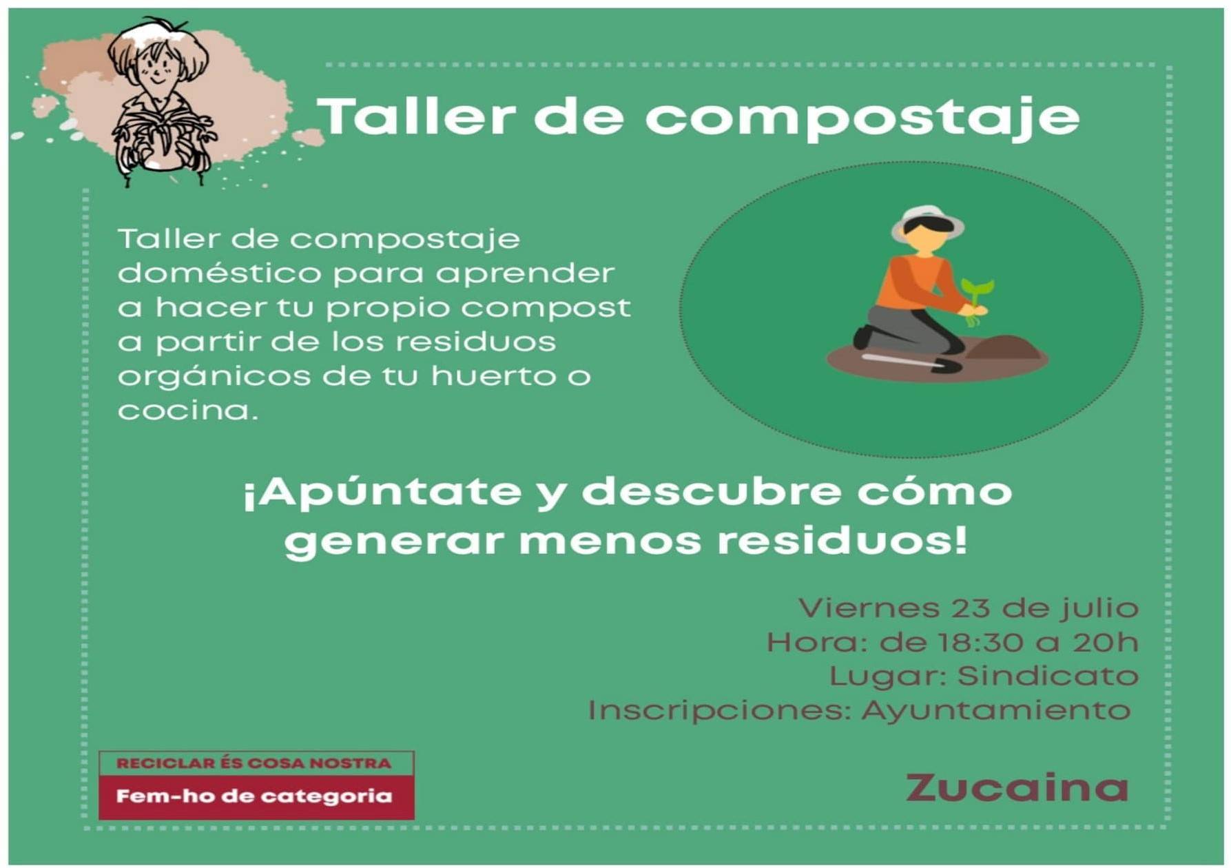 Taller de compostaje (2021) - Zucaina (Castellón)