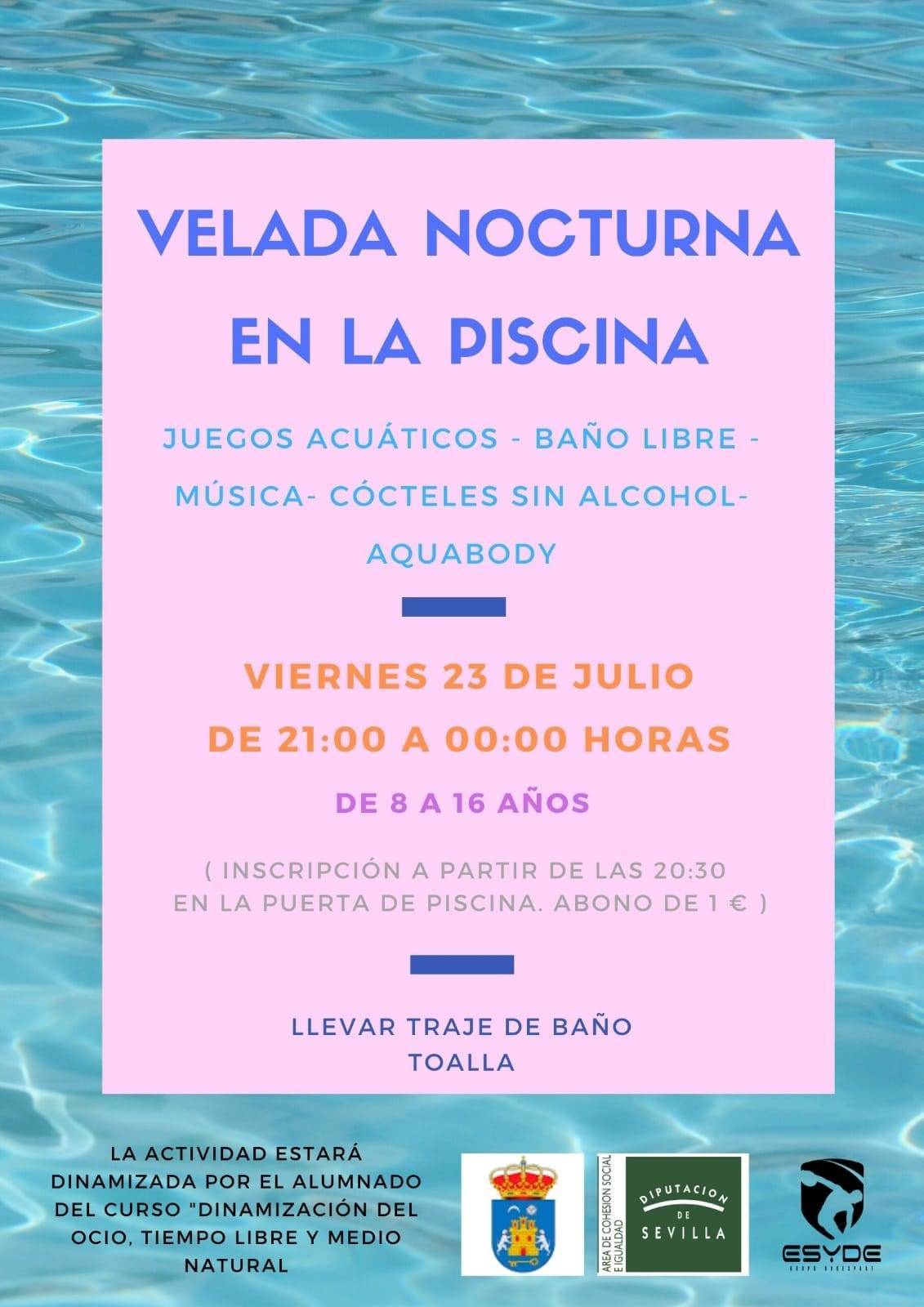 Velada nocturna en la piscina (2021) - Alanís (Sevilla)