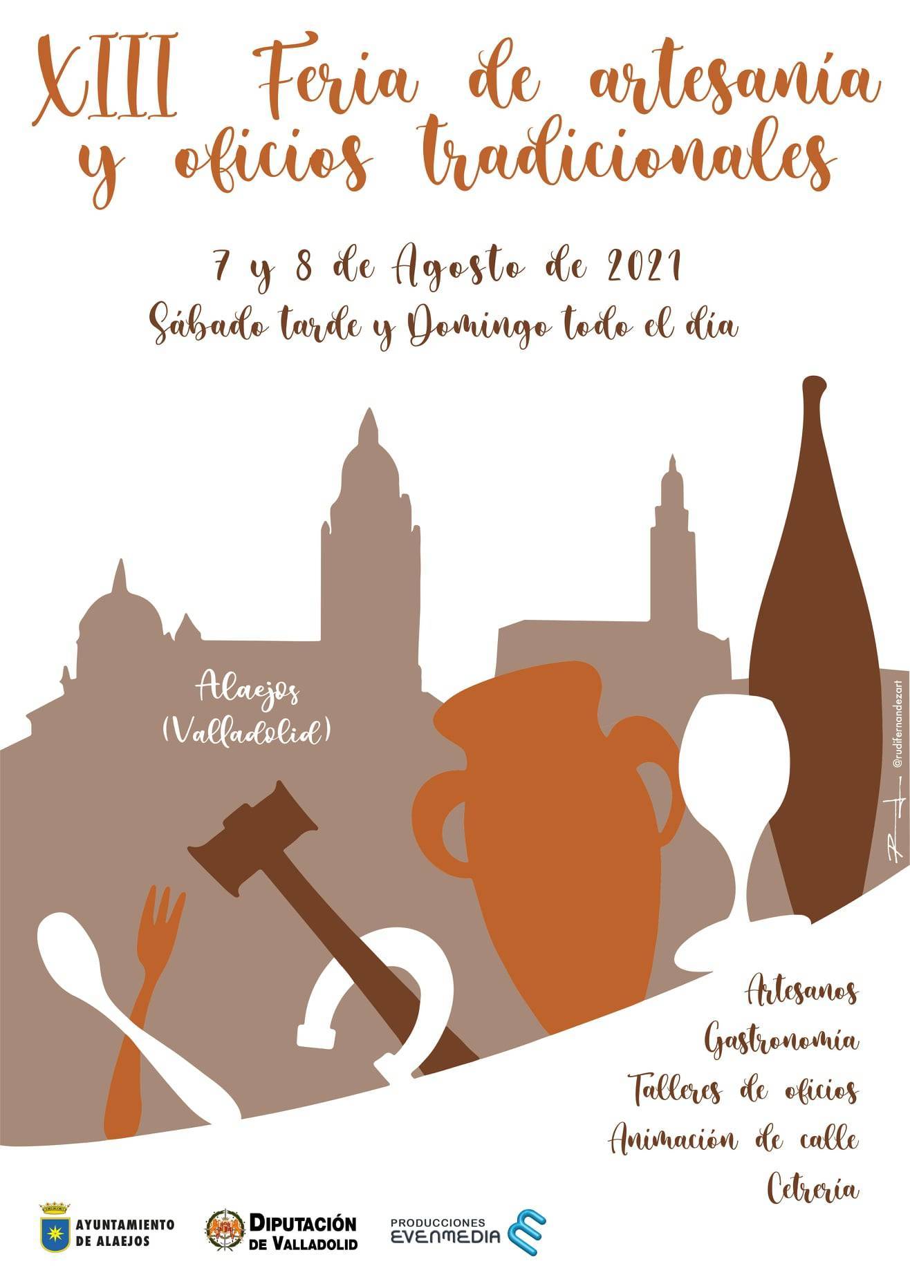 XIII feria de artesanía y oficios tradicionales - Alaejos (Valladolid)
