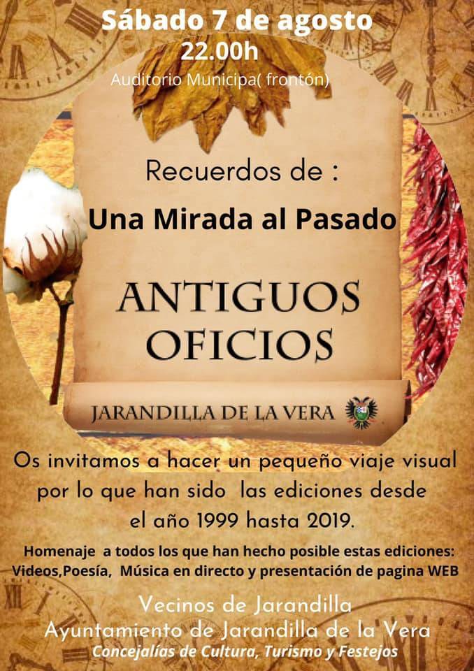 Antiguos oficios (agosto 2021) - Jarandilla de la Vera (Cáceres)