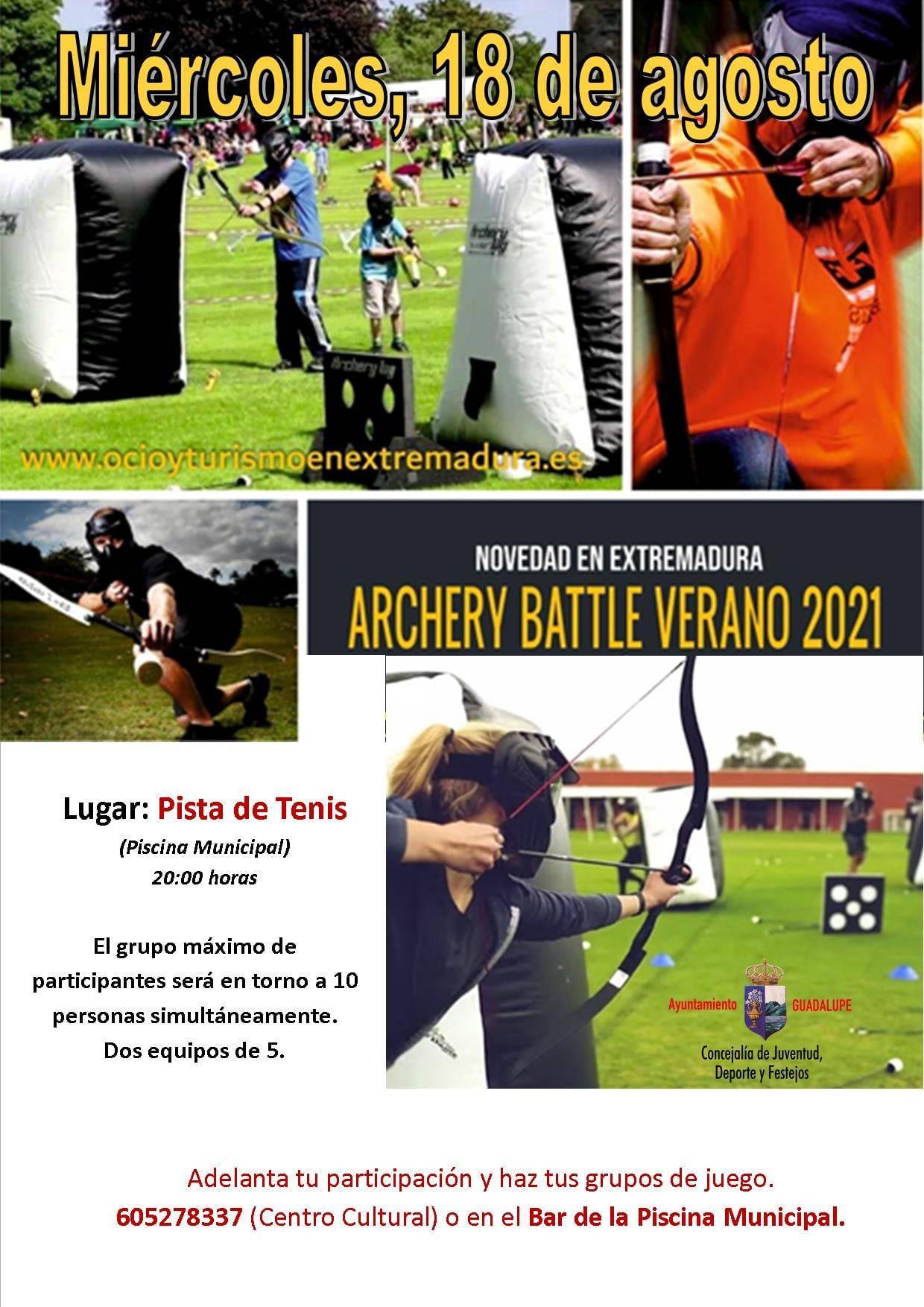 Archery battle (2021) - Guadalupe (Cáceres)