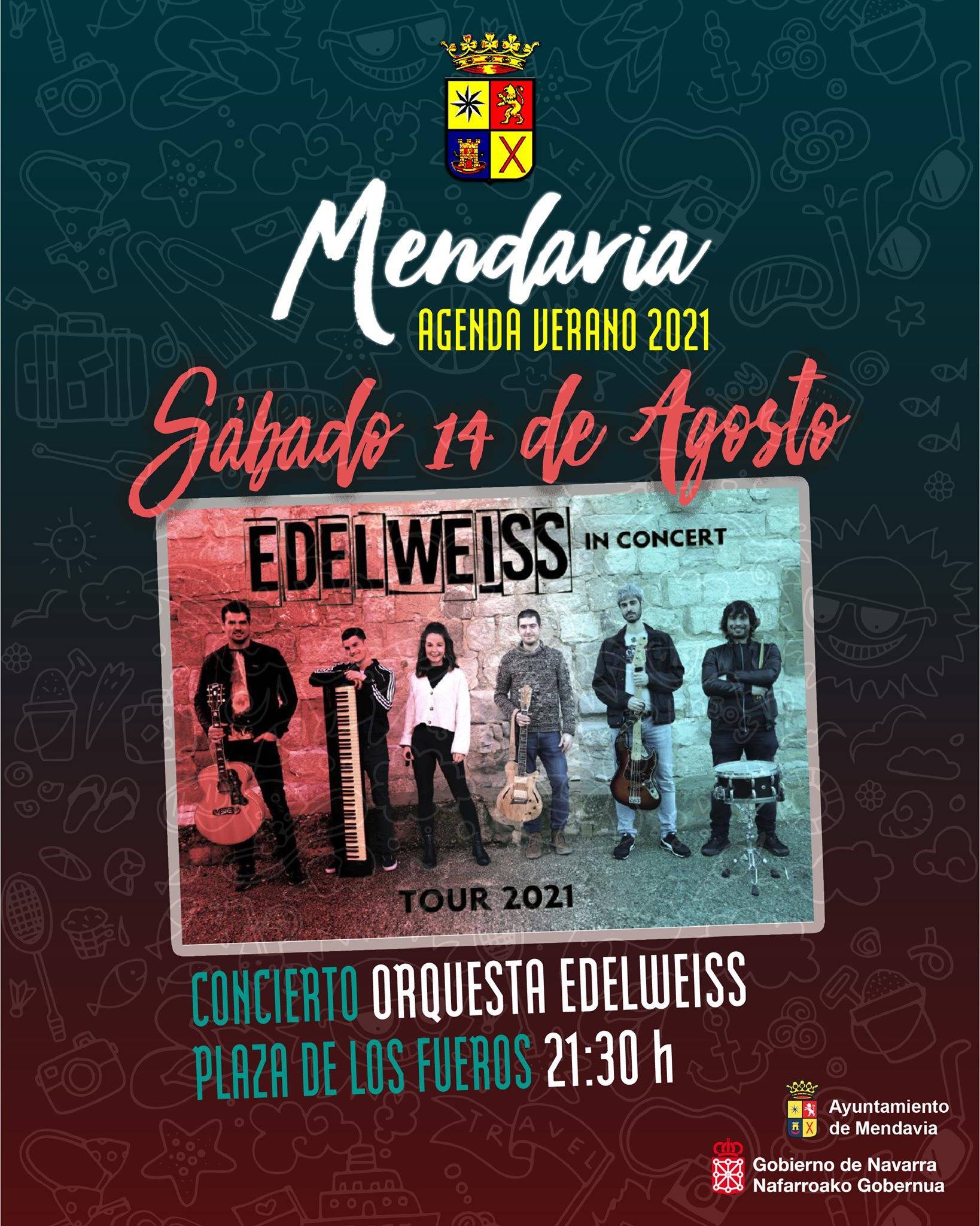 Concierto de la Orquesta Edelweiss (2021) - Mendavia (Navarra)