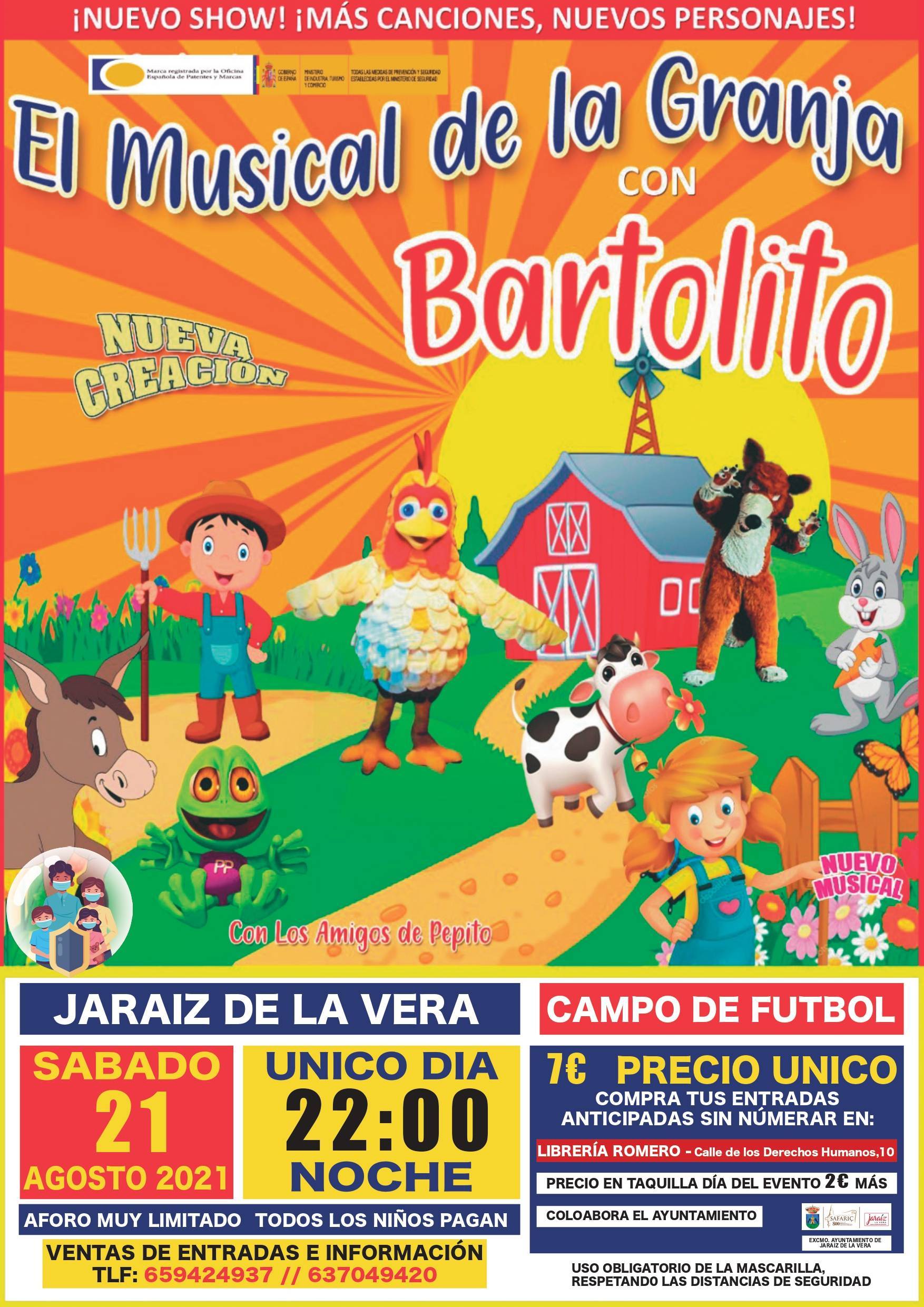 'El musical de la granja con Bartolito' (2021) - Jaraíz de la Vera (Cáceres)