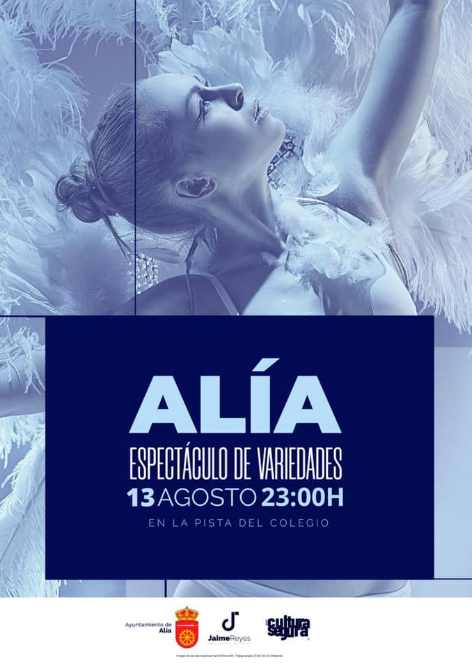 Espectáculo de variedades (agosto 2021) - Alía (Cáceres)