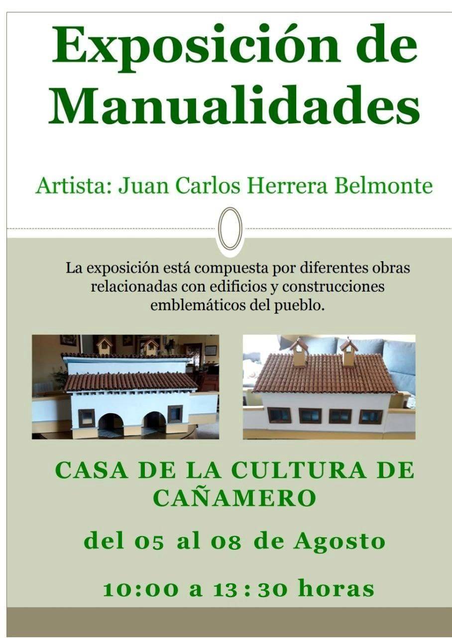 Exposición de manualidades (agosto 2021) - Cañamero (Cáceres)