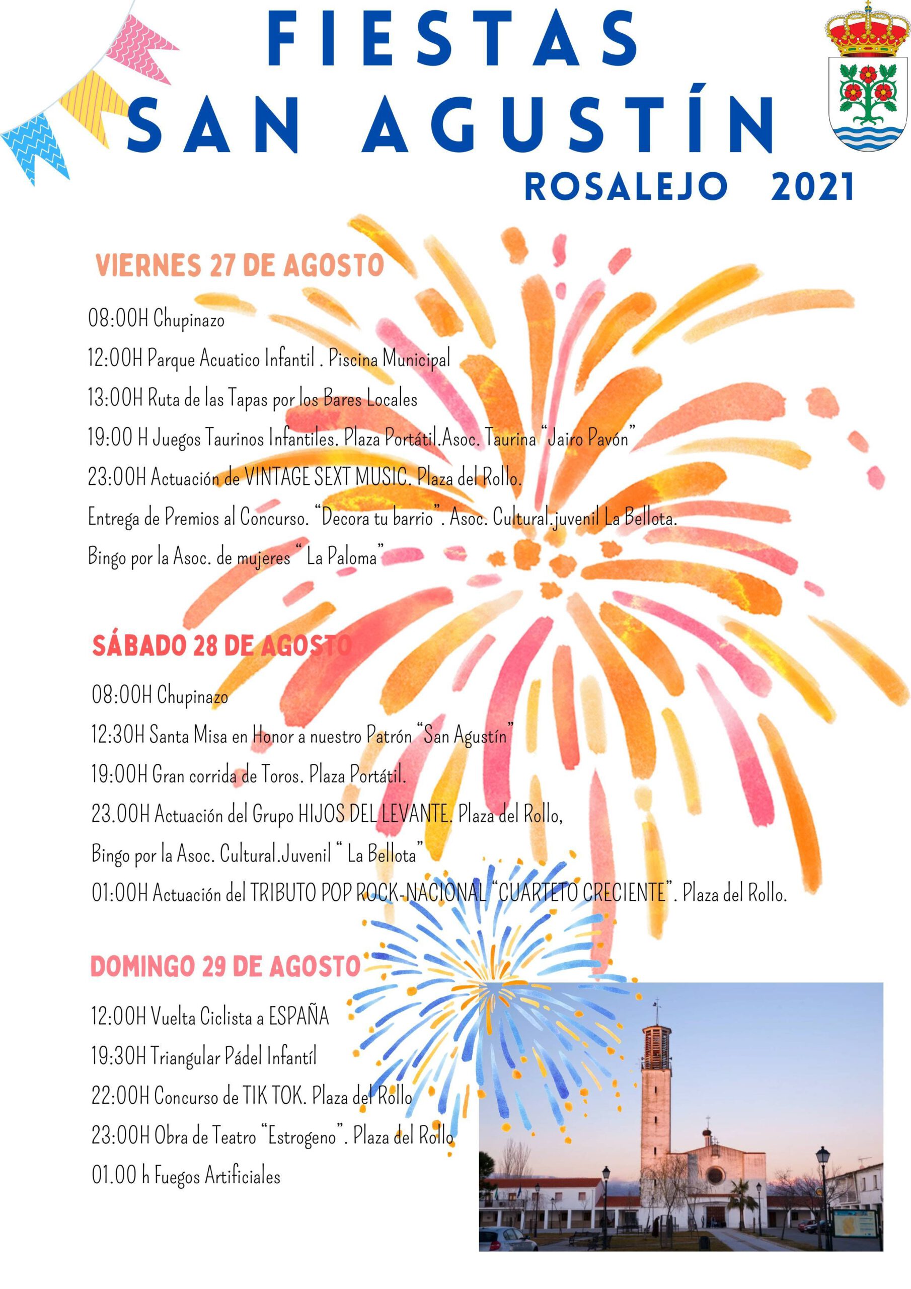 Fiestas de San Agustín (2021) - Rosalejo (Cáceres)