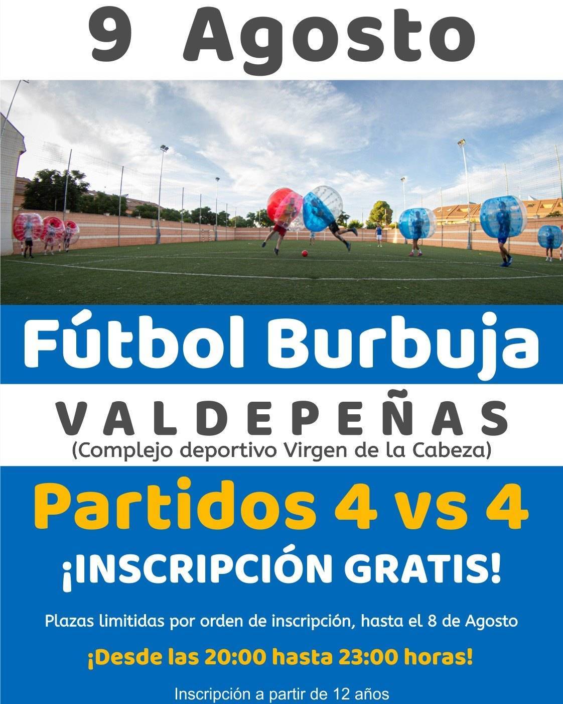 Fútbol burbuja (2021) - Valdepeñas (Ciudad Real)