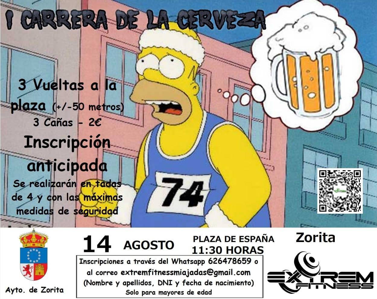 I carrera de la cerveza - Zorita (Cáceres)