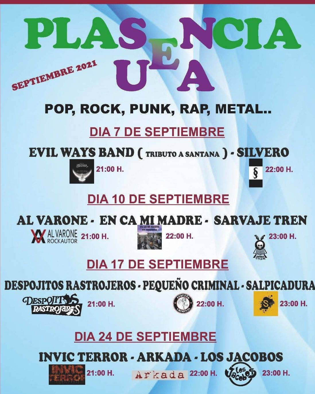 II edición del Festival de Música 'Plasencia Suena' - Plasencia (Cáceres)